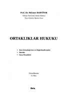 Ortaklıklar Hukuku - Mehmet Bahtiyar.pdf